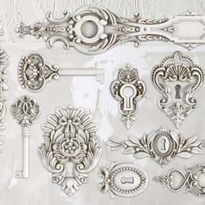 Lock & Key 6x10 Decor Moulds™ - Vintage Revival Design Co