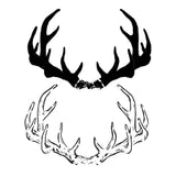 Antlers - Roycycled Stencil - Vintage Revival Design Co