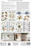 FAIRYTALE FLORALS - IOD TRANSFER 8x12 PAD™ - Vintage Revival Design Co