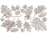 IOD - Oak Leaves & Acorns - 6x10 Decor Mould™ - Vintage Revival Design Co