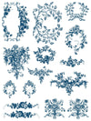 IOD Paint Inlay DELFT TRADITIONS AZURE - Vintage Revival Design Co