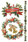 Kitschy Christmas - IOD TRANSFER 8x12 PAD™ - Vintage Revival Design Co