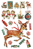 Kitschy Christmas - IOD TRANSFER 8x12 PAD™ - Vintage Revival Design Co