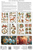 Kitschy Christmas - IOD TRANSFER 8x12 PAD™ - Vintage Revival Design Co