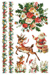 Kitschy Christmas - IOD TRANSFER 8x12 PAD™ - Vintage Revival Design Co