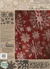 Vintage Snowflakes - IOD 12x12 Decor Stamp™ - Vintage Revival Design Co