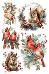 Yuletide - IOD TRANSFER 8x12 PAD™ - Vintage Revival Design Co