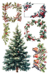 Yuletide - IOD TRANSFER 8x12 PAD™ - Vintage Revival Design Co