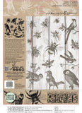 BIRDS AND BEES 12x12 Decor Stamp™ - Vintage Revival Design Co