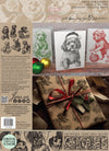 Christmas Pups- IOD Decor Stamp - Vintage Revival Design Co