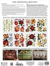 Iron Orchid Designs IOD TRANSFER 12x16 PAD - COLLAGE DE FLEURS - Vintage Revival Design Co