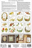 Iron Orchid Designs IOD TRANSFER 8x12 PAD™ - LOVER OF FLOWERS - Vintage Revival Design Co