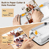 Laminator Machine with Laminating Sheets 20 Pouches, WORKIZE 9-Inch Thermal Laminator, Personal 5-in-1 A4 Desktop Laminating Machine Built-in Paper Trimmer Hole Puncher and Corner Rounder - Vintage Revival Design Co