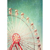 Mint by Michelle Ferris Wheel Decoupage Paper - Vintage Revival Design Co
