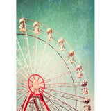 Mint by Michelle Ferris Wheel Decoupage Paper - Vintage Revival Design Co