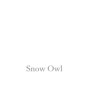 One Hour Ceramic - Snow Owl - Vintage Revival Design Co