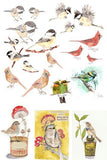 Roycycled Decoupage Paper - Catalog of Birds - Vintage Revival Design Co