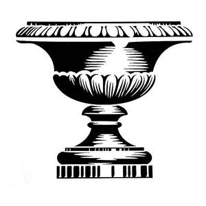 Roycycled Stencil - Urn - Vintage Revival Design Co