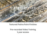 Textured Patina Paint Finishes - Vintage Revival Design Co
