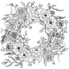 Winter's Song Wreath 12 x 16 Pad Decor Transfer™ - Vintage Revival Design Co