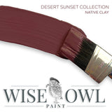 Wise Owl Chalk Synthesis Paint - Native Clay - Vintage Revival Design Co